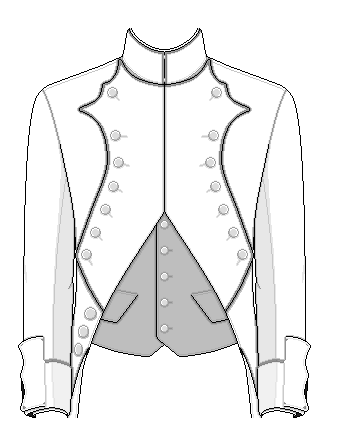 M1786 Pattern Habit-long (1809)