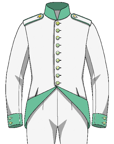 Linien-Infanterie-Regiment NR.21 uniform