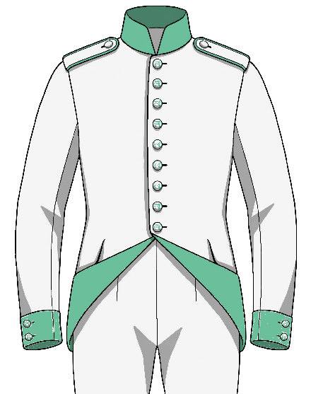 Linien-Infanterie-Regiment NR.25 uniform
