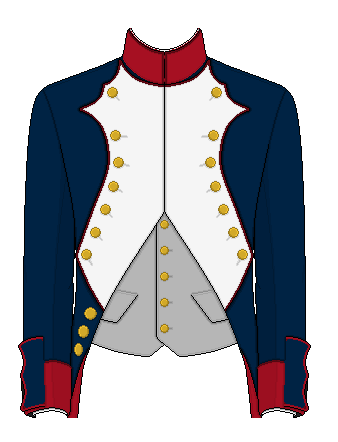 M1786 Pattern Habit-long (1809)
